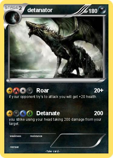 Pokemon detanator