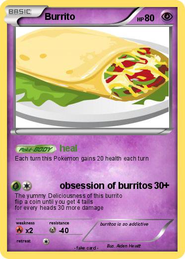 Pokemon Burrito