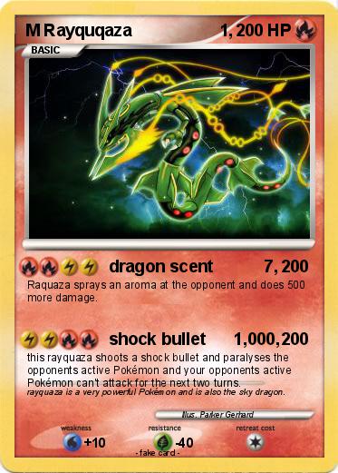 Pokemon M Rayquqaza                   1,