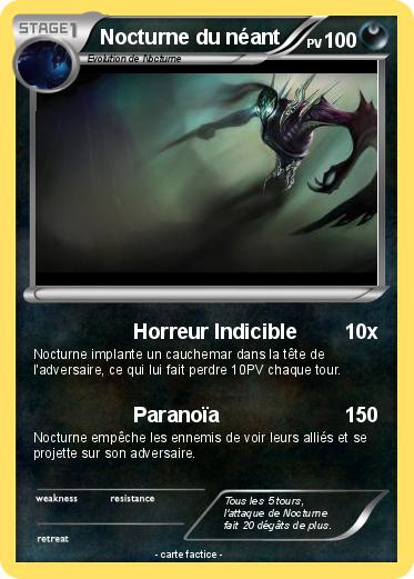 Pokemon Nocturne du néant