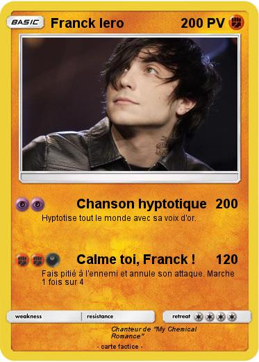 Pokemon Franck Iero