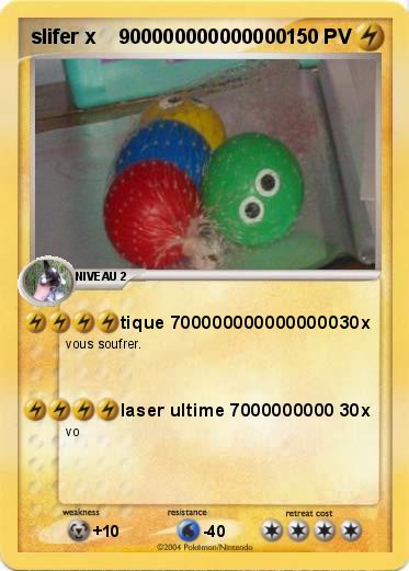 Pokemon slifer x    900000000000000