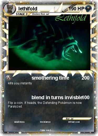 Pokemon lethifold