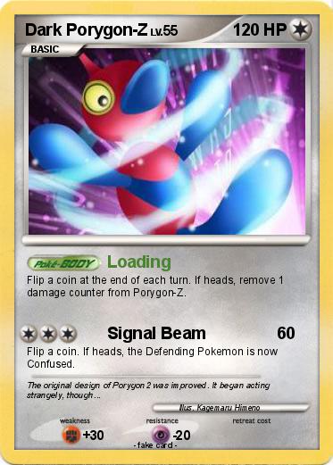 Pokemon Dark Porygon-Z