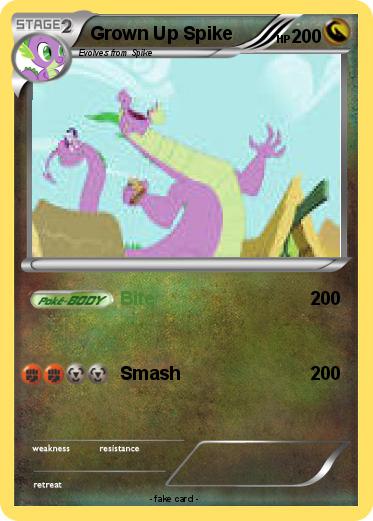 Pokemon Grown Up Spike