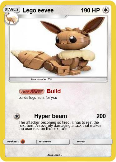 Pokemon Lego eevee