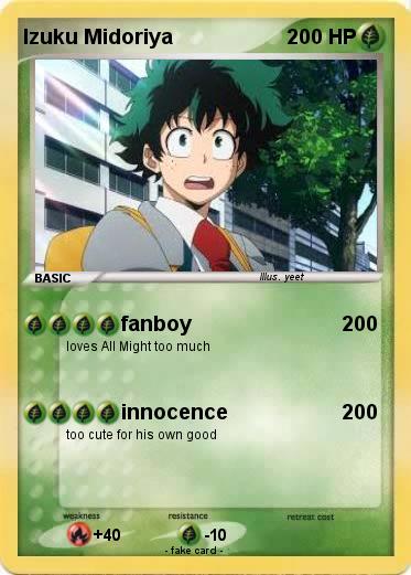 Pokemon Izuku Midoriya