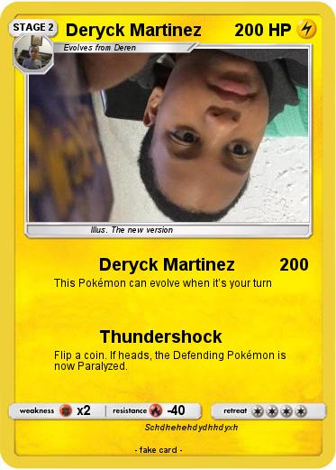 Pokemon Deryck Martinez