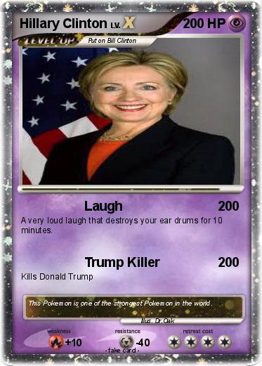 Pokemon Hillary Clinton