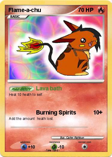 Pokemon Flame-a-chu