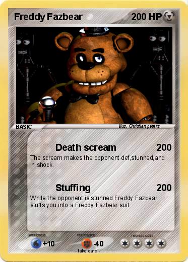 Pokemon Freddy Fazbear