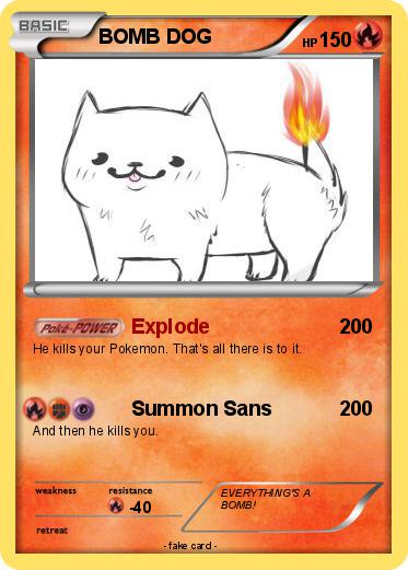 Pokemon BOMB DOG