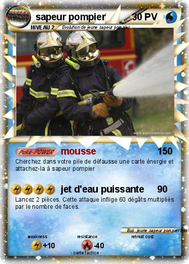 Pokemon sapeur pompier