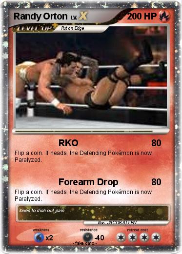 Pokemon Randy Orton