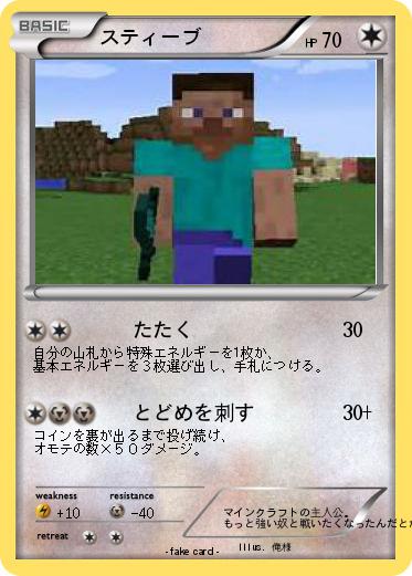 Pokemon スティーブ