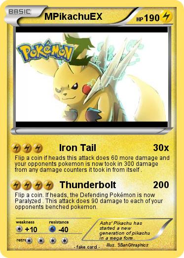 Pokemon MPikachuEX