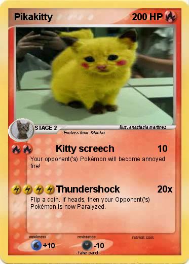 Pokemon Pikakitty