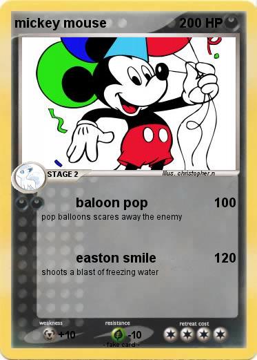 Pokemon mickey mouse