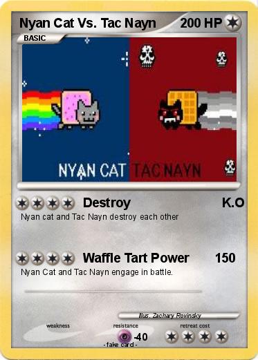 Pokemon Nyan Cat Vs. Tac Nayn