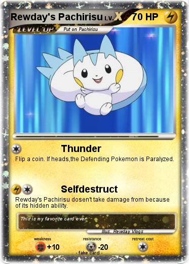 Pokemon Rewday's Pachirisu