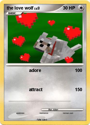 Pokemon the love wolf