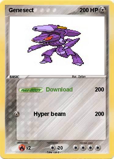 Pokemon Genesect