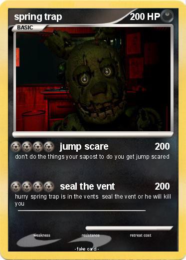 Pokemon spring trap