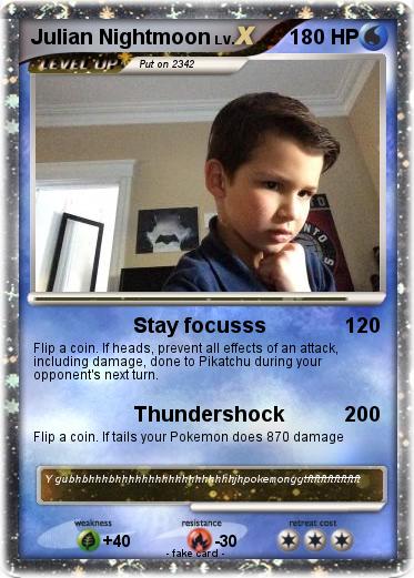Pokemon Julian Nightmoon