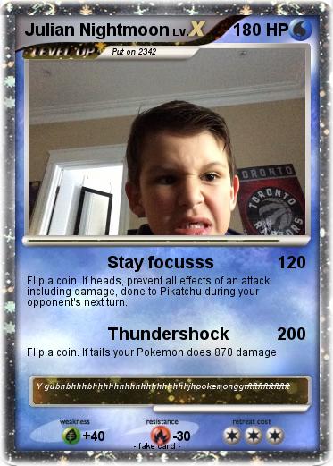 Pokemon Julian Nightmoon