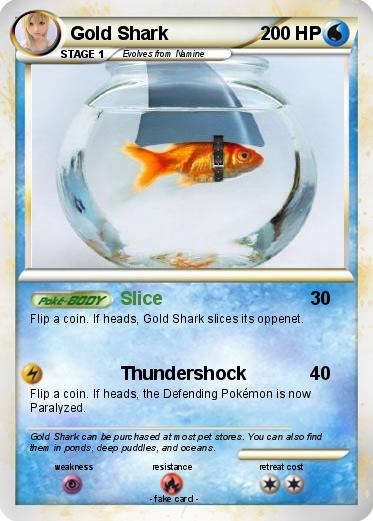 Pokemon Gold Shark