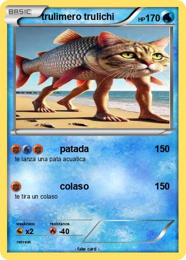 Pokemon trulimero trulichi