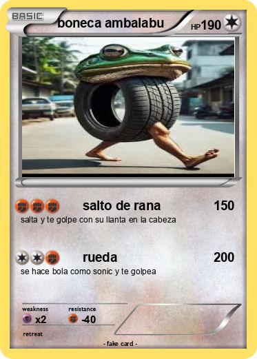 Pokemon boneca ambalabu