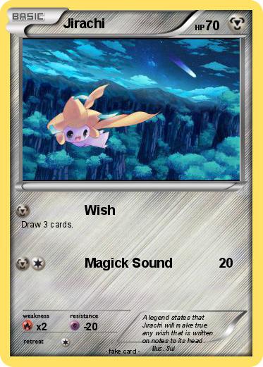 Pokemon Jirachi