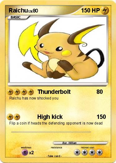 Pokemon Raichu