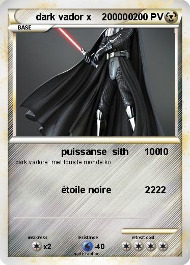 Pokemon dark vador x    200000