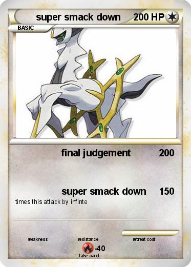 Pokemon super smack down