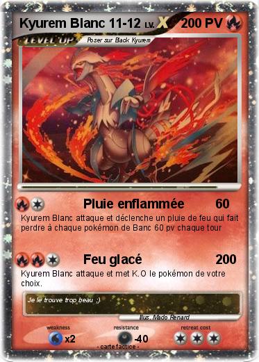Pokemon Kyurem Blanc 11-12