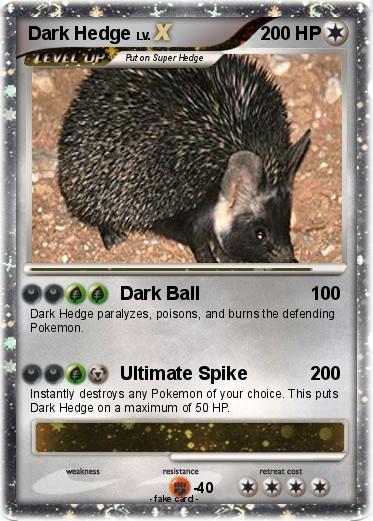 Pokemon Dark Hedge