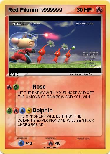 Pokemon Red Pikmin lv999999