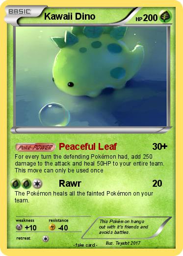 Pokemon Kawaii Dino