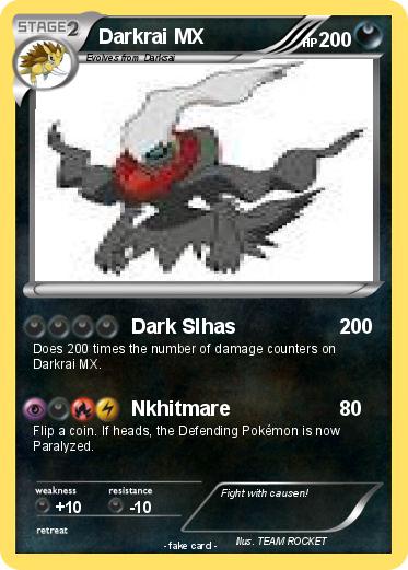 Pokemon Darkrai MX
