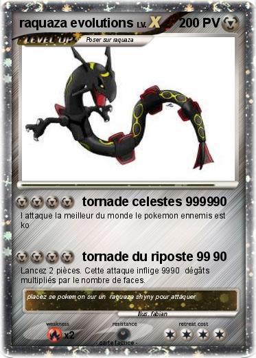 Pokemon raquaza evolutions