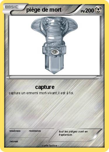 Pokemon piège de mort