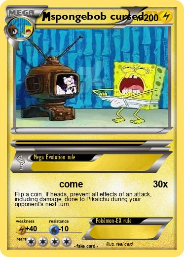Pokemon spongebob cursed