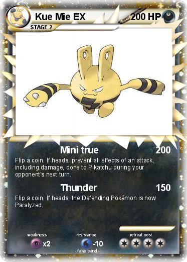 Pokemon Kue Mie EX