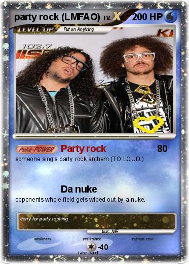 Pokemon party rock (LMFAO)