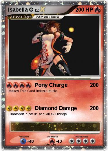 Pokemon Isabella G