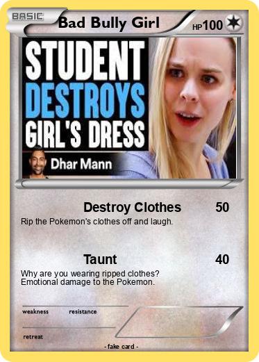 Pokemon Bad Bully Girl