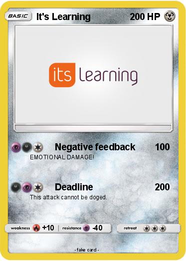 Pokemon It's Learning