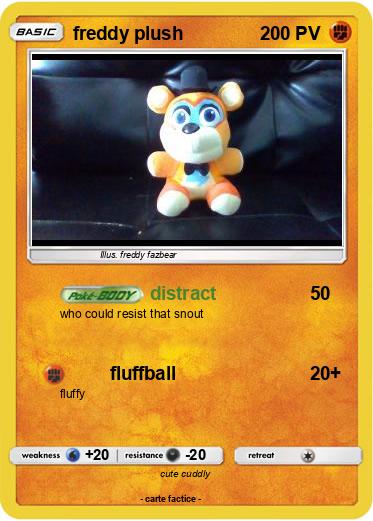Pokemon freddy plush